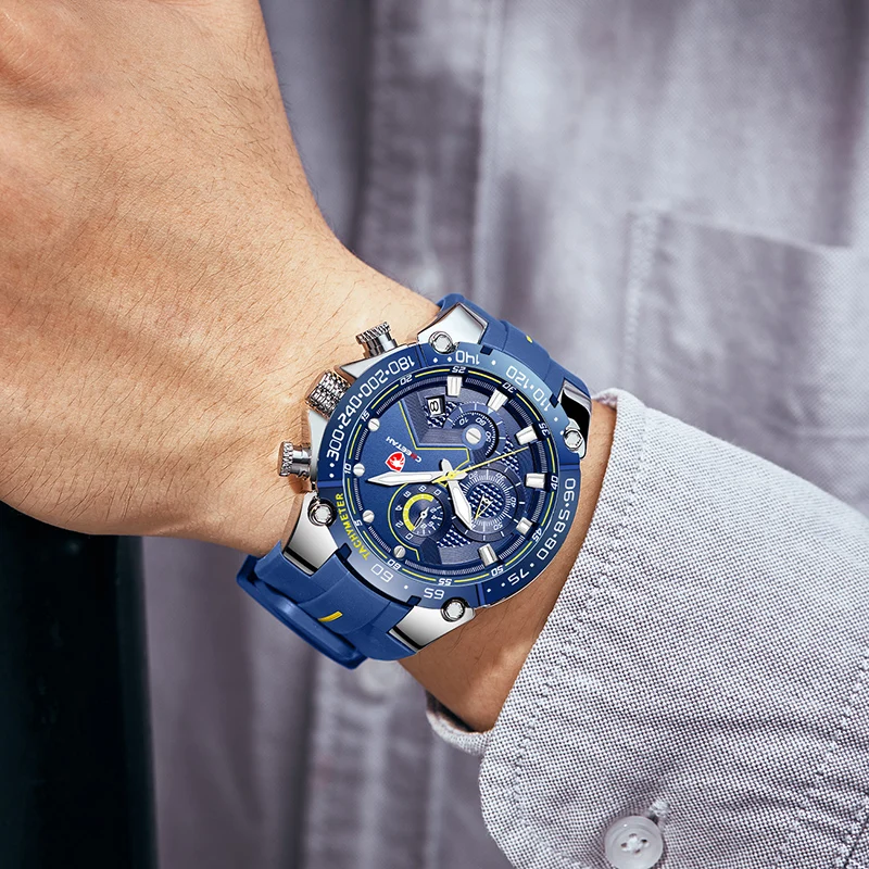CHEETAH New Watches Mens Brand Big Dial Watch Men Waterproof Quartz Wristwatch Sports new Chronograph Clock 2025 Relogio Masculino