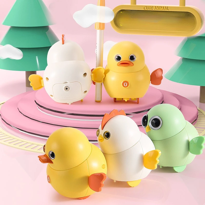 Electric Magnetic new Swing Chicken Duck Owl Toys For Children Girls Boys Baby 2025 Toy Swing Magnetic Doll Birthday Gift Kids
