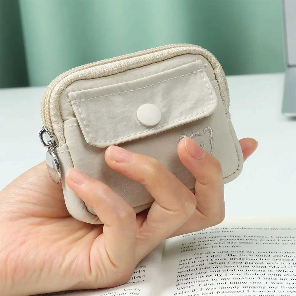New Nyl Coin Purse Zipper Multi-purpose Small Wallet Earphe BagXJ241111