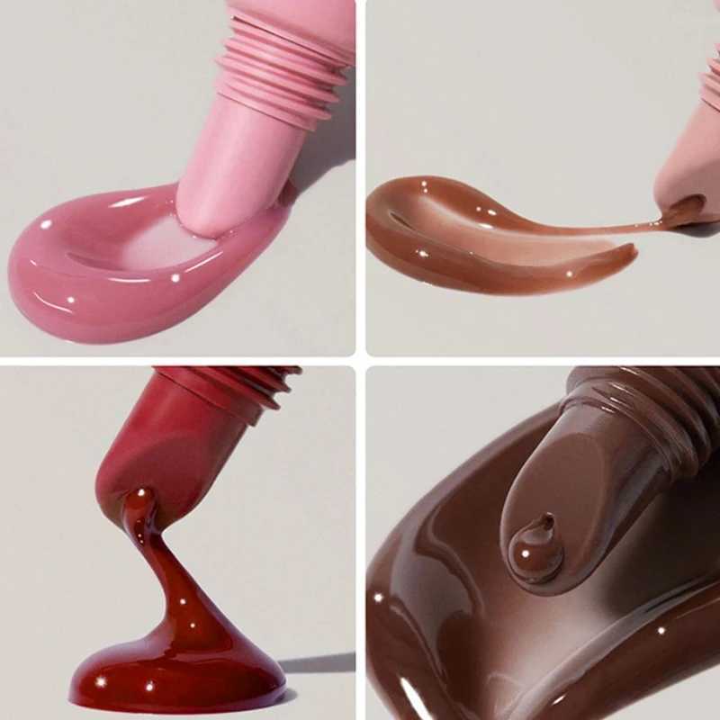 5-color peptide gloss lipstick lasting moisturizing and whitening lip line sexy wrinkle color female cosmetics W241101