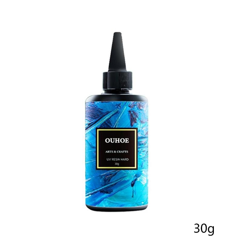 30/100/200g Ultraviolet Resin Hard Glue Curing UV Gel DIY Jewelry Crafts Making Coating Accessories dropshipping