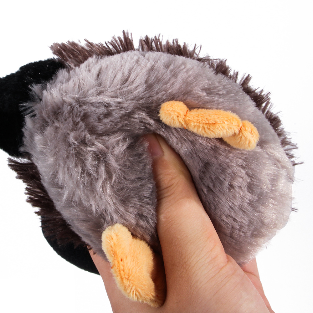 Cute Plush Simulation Duck Dog Toys Animal Squeak Puppy Chewing Toys Cat Dogs Cleaning Tooth Interactive Training Pet Supplies