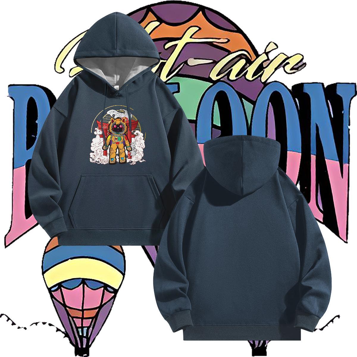 Wholesale Unisex Sweatshirts High Street Hip Hop Warm Men Clothes Hoodie Hooded Collar Breathable Oversized 2XL 3XL Top Hoody Tech Fleece