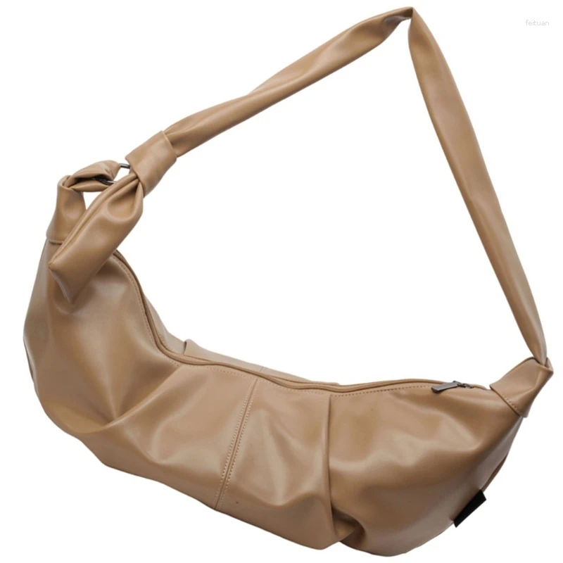 Hobo Modern Crossbody New Bag Soft PU Leather Shoulder Bags Dumpg Purse