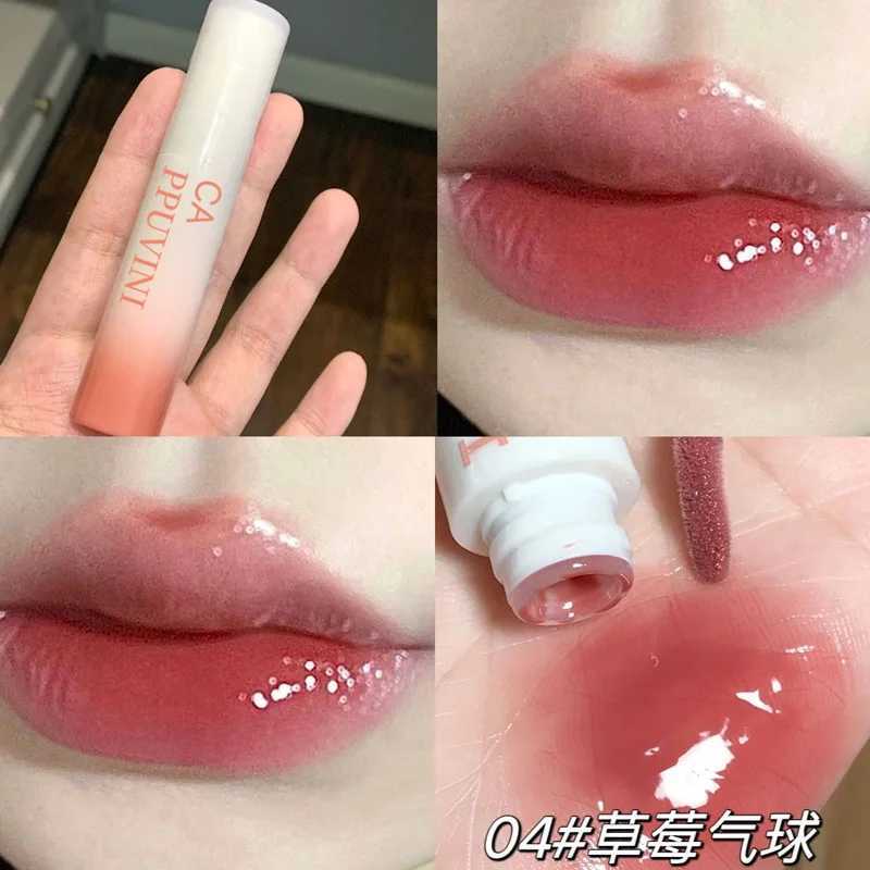 Transparent mirror water lipstick moisturizing lipstick durable handle free cup lipstick Korean cosmetics W241101