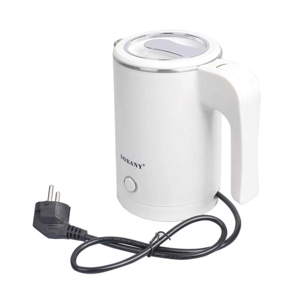 0.5L stainless steel electric kettle used for double-layer heat-resistant wall automatic safety automatic closing and drying protection 120V/2000W Y24