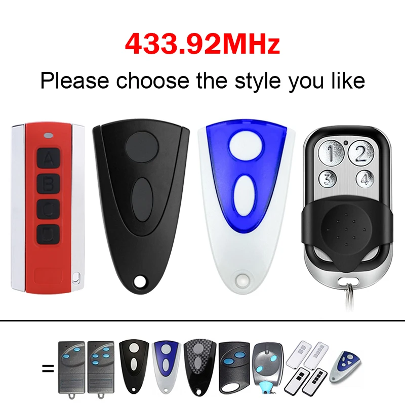 NEW NOVOFERM new NOVOTRON 502 MAX43-2 504 MAX43-4 512 MIX 43-2 Garage Door Remote Control For 2025 MTR43-2 MCHS43-2 MNHS433-02 MNHS433-04