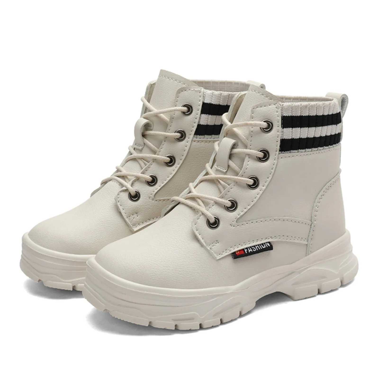 Short and chubby boots girls ankle boots womens shoes plush warm snow boots winter suede shoes childrens sports shoes Botas De Mujer M241102