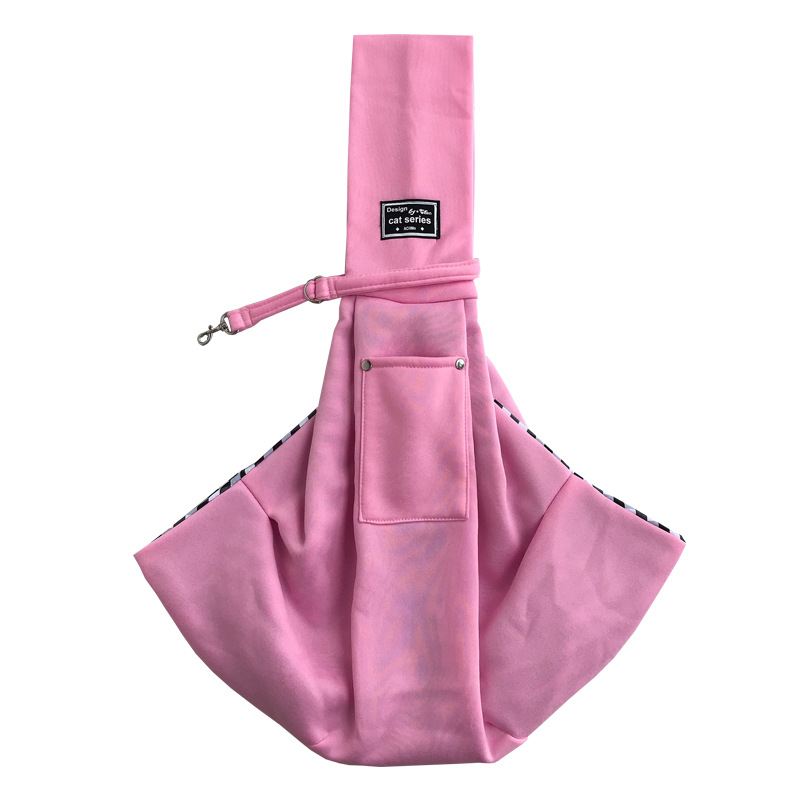 Luxury outdoor portable small pet dog sling carrier for dogs and cats