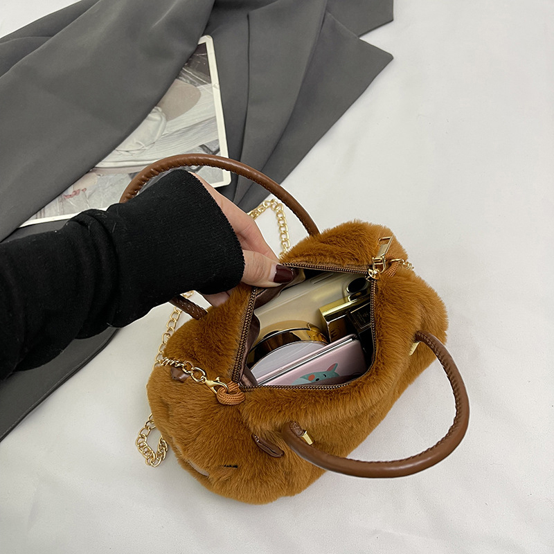 Fun And Cute Designer Dolphin Plush Backpack Large Capacity Shoulder Bag Multi Functional Handbag