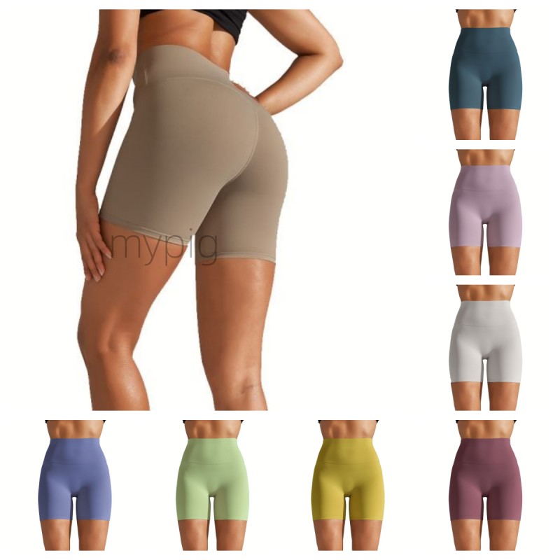 Yoga Shorts Women Gym Short Woman Align Womens Sports High Waist Running Fiess Gym Underwear Workout Leggings