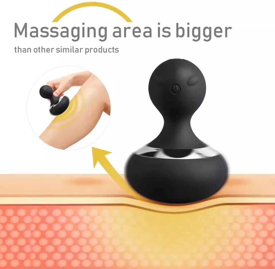 Personal Massager 8 Powerful Speeds 20 Patterns Portable Electric Handheld Massage Tool Full Body Massage Relax for Back Neck