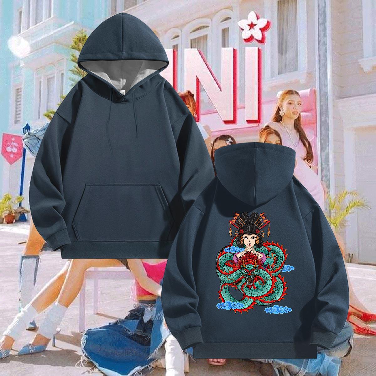2024 Hoodie Custom Anime Comfortable Men Clothes Hoodie Top Hoody Home Outdoor Velvet Thick Breathable Hooded Collar