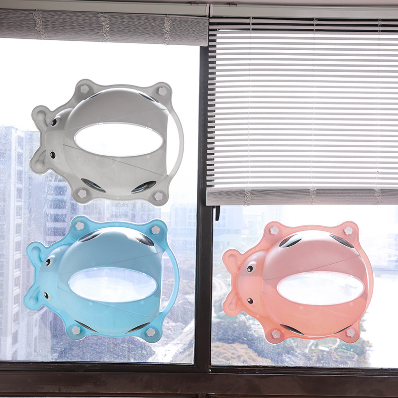 Cat litter sucker glass hanging basket