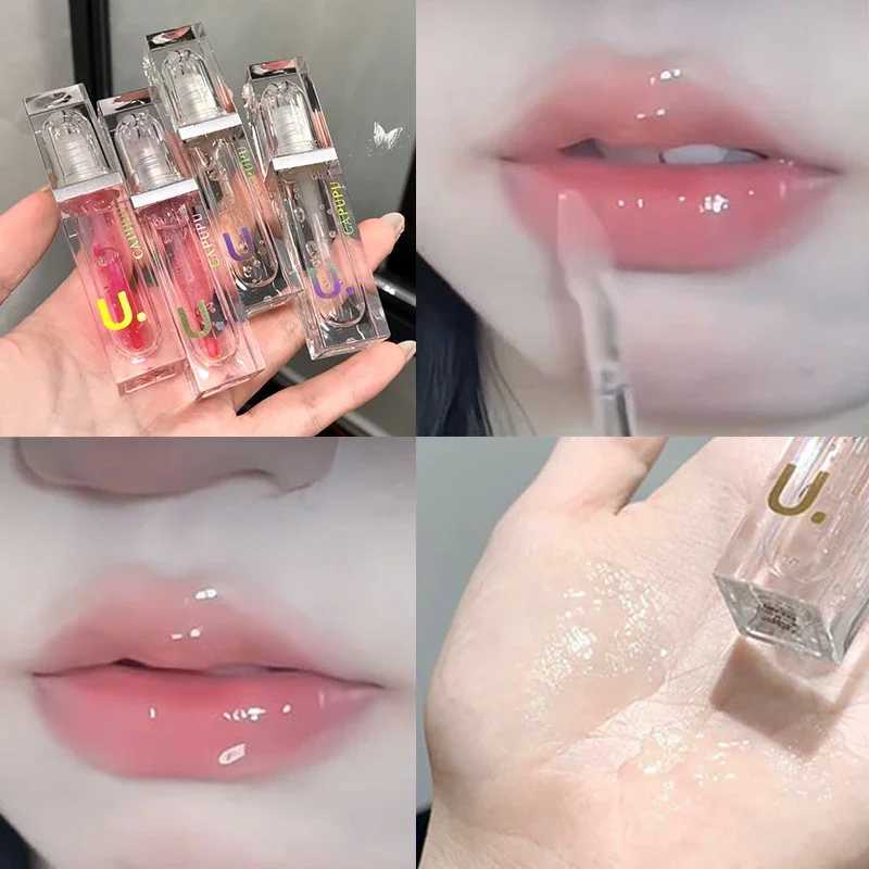 Transparent lipstick Moisturizing Glass Lip Color Faded Lipliner Stickless Lip Color lipstick Autumn lipstick Care W241101