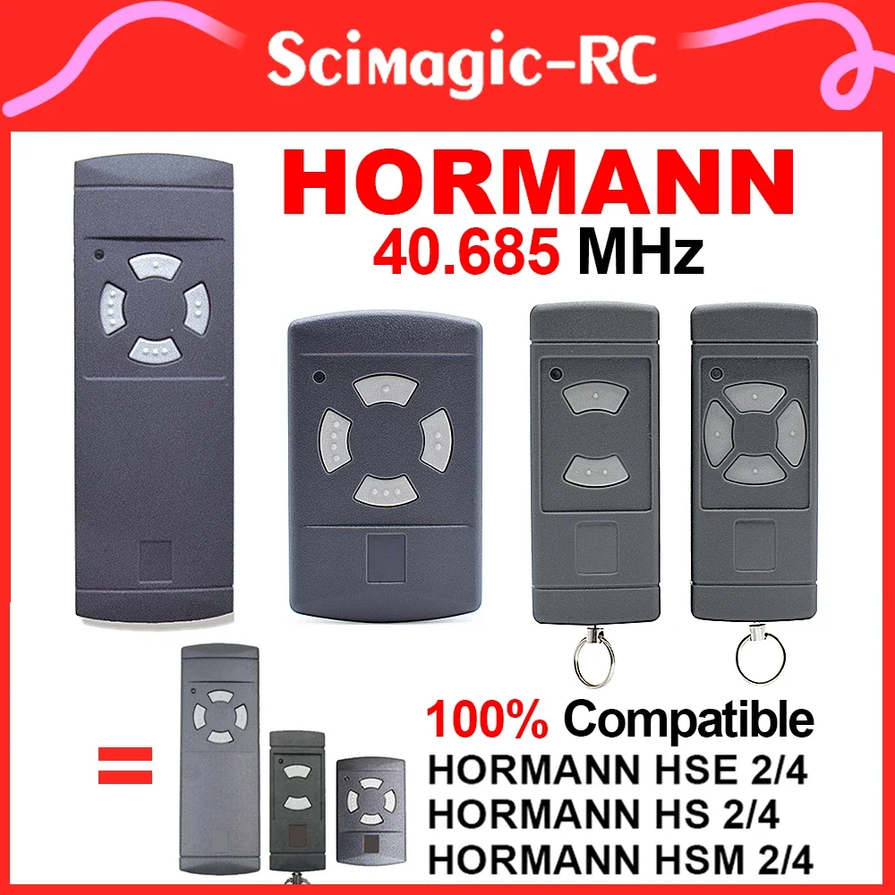 new 40 685 MHz 2025 Hormann HSM2 HSM4 HSE2 Garage Door Remote Control 40MHz Gate Command Opener