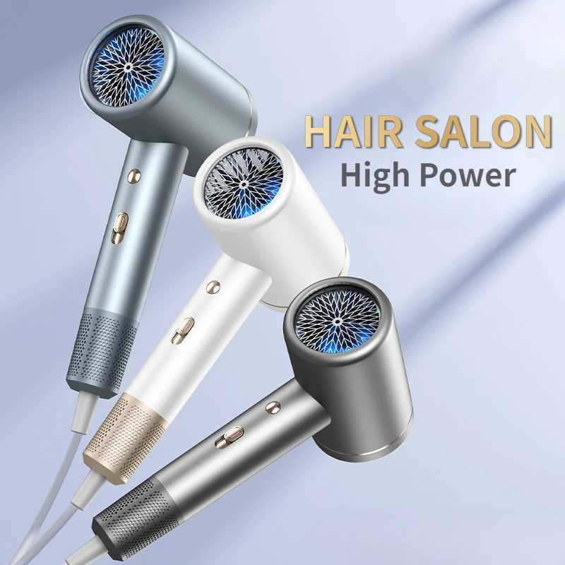 Hair Dryers Professional High Speed Ionic Hair Dryer 2400W Strong Wind Constant Temperature Hair Care Hair Dryers for Salon Home Travel 240401