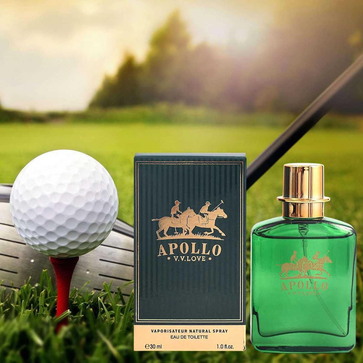 Apollo Mens Cologne 1.01oz Chypre Woody Notes Long Lasting Alcoholic Spring Cologne for Him mens perfumeW241102