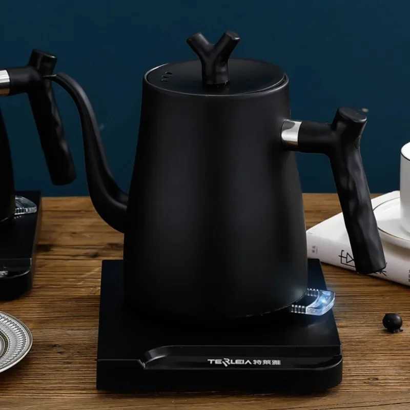 1000ML Gooseneck Electric Kettle Handmade Brewing Teapot Heating Water Bottle 220V Large Capacity Constant Temperature Power Off Protection Y241102