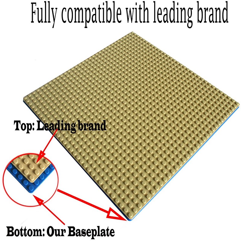 Base Plate 32*32 16X32 16X16 Dots Building Blocks Baseplate DIY new Plastic Plate 2025 Classic Brick Accessories Kids Toy