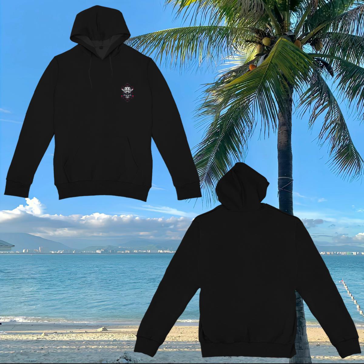 2024 DIY Hoodie Cartoon Printing S-3XL Designer Nice Lady Clothes Hoodie Tops Cotton 350g Breathable Long Sleeve Daily Wear