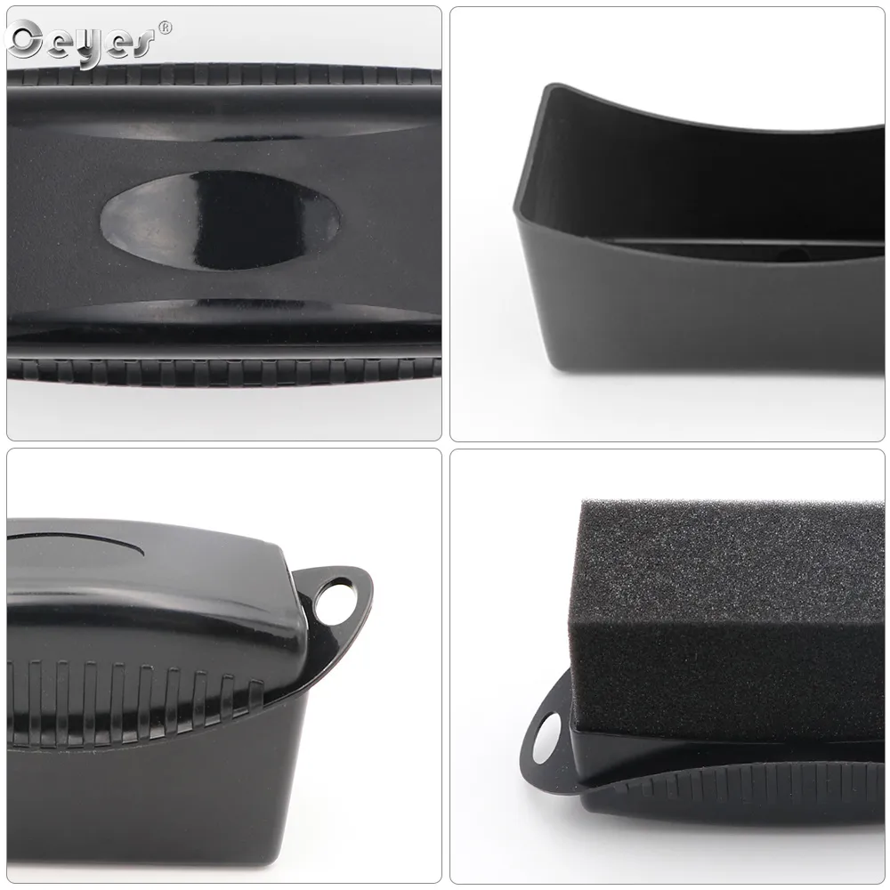 Car tires with lids,Tire Contour Dressing Applicator Pads polishing oiling sponge brush interior trim 2025 new corners waxing sponge