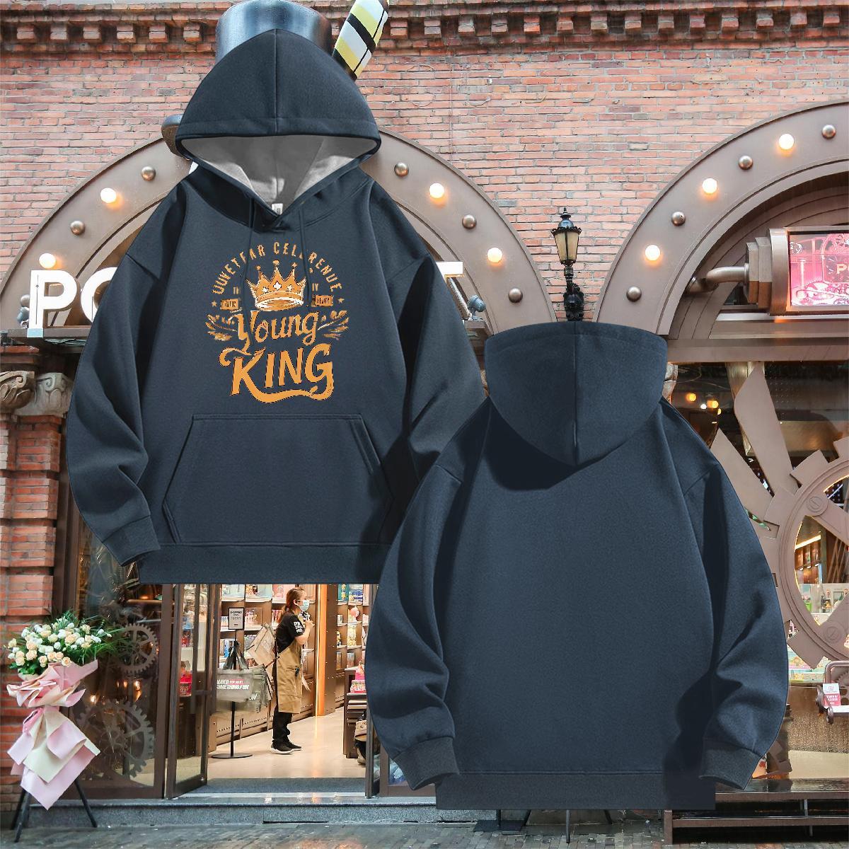 DIY Women Hoodie Breathable Drawstring Popular Women Tops Hoodie Anime Print Wear Tech Fleece Y2K