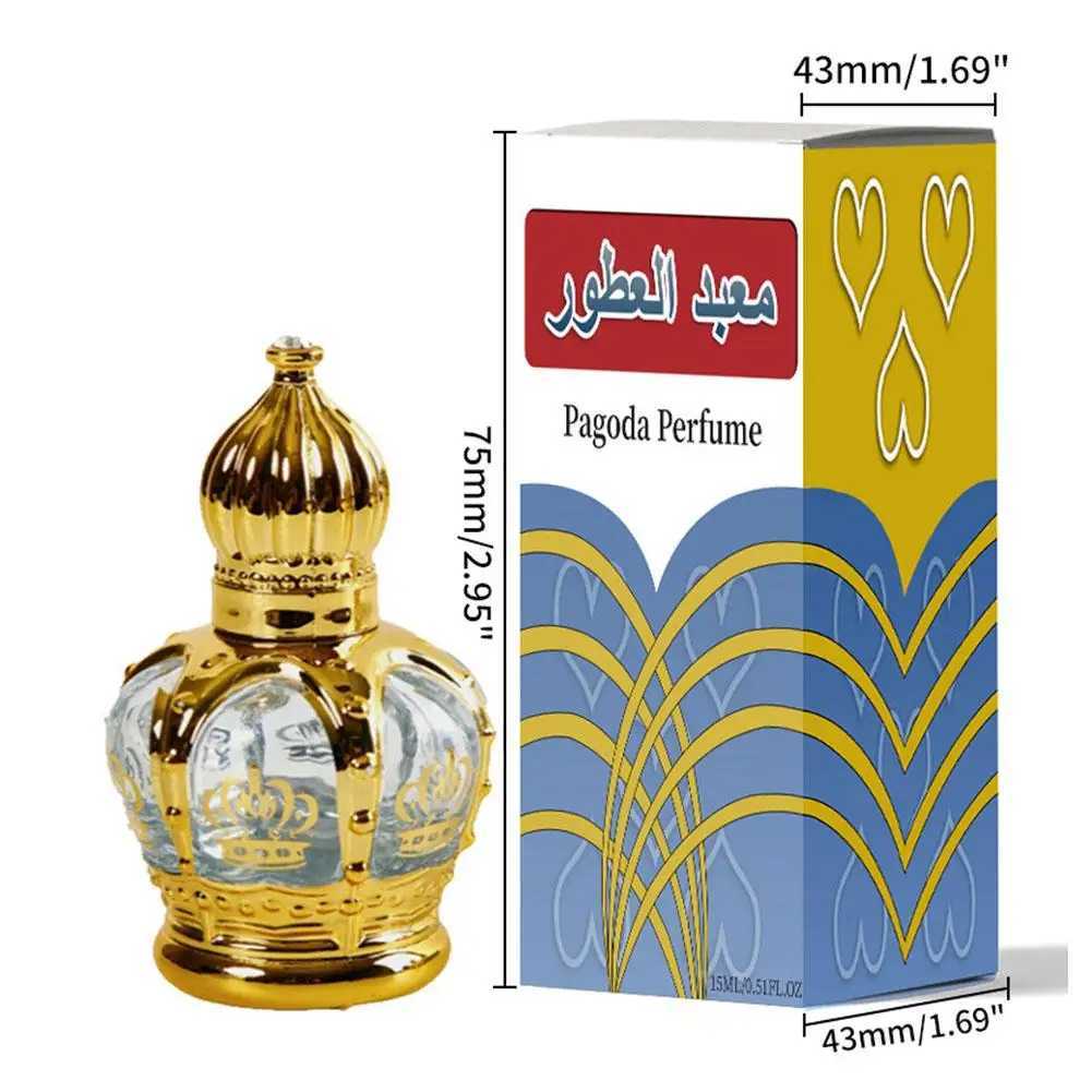 15ML Dubai Middle East perfume Oil Lasting Light perfume Fresh Desert Flower Arabian Essential Oil Health BeautyXJ250409