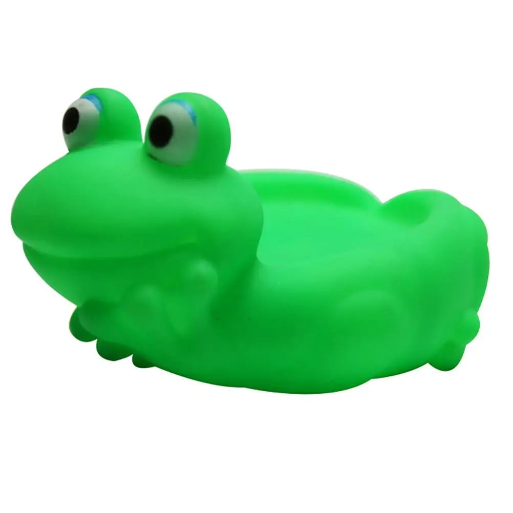 Toys 2025 Bath Babyfrogs Shower Frog Toy Kidsbathtub Toddlers Bathing Float Rubber new Mini Floating Sets Children Aking Shaped Taking