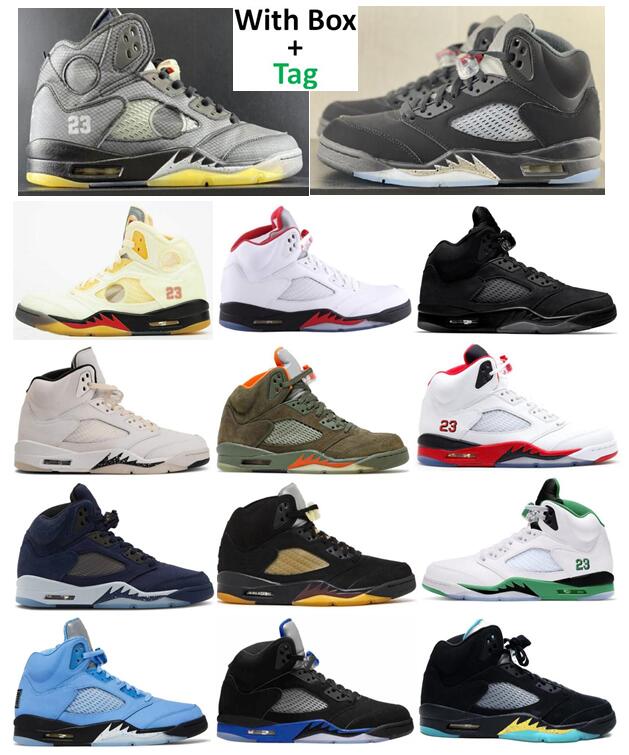 Best Quality Men Basketball Shoes Black Cat Olive Metallic Black Sail Fire Red Midnight Navy UNC AMM Photon Dust Craft Lucky Green Racer Blue Burgundy Suede Sneakers