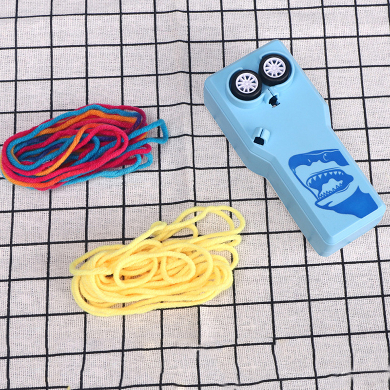 Launcher Propeller String Rope Push Thruster Controller Cord Shooter Cool Kid Dwe74 Gift Props Handheld Electric Toys