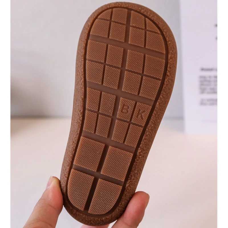 Winter baby girl snow boots soft high-quality grain denim boots childrens shoes warm plush lining boys fashionable boots childrens shoes M241102