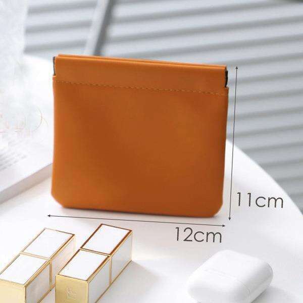 multi functional shrapnel makeup for women with automatic closure change lipstick data cable bag travel minimalist storage bag womens multifunctional 