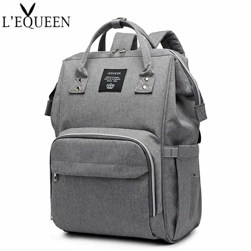 LEQUEEN Baby Diaper Bag Backpack new Waterproof Mummy Maternity 2025 Nappy Bag Large Capacity Baby Bag Travel Backpack Nursing Bag