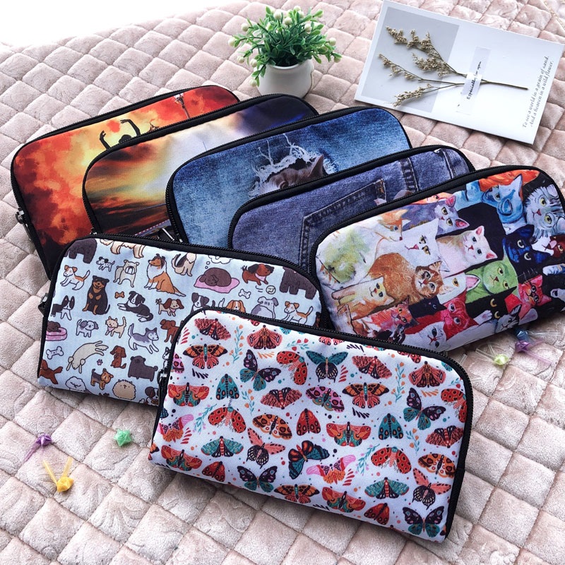 Mandala new Flower Printed Coin Case Woman Flower Printing Wallet ID Card 2025 Bag Ladies Multicolor Pattern Mini Money Bags Gift