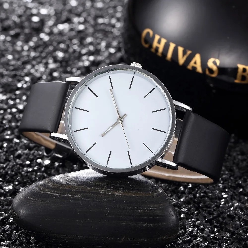 Relogio Masculino 2025 Quartz Watch new Men Leather Casual Watches Men's Clock Male Sports Wristwatch montre homme hodinky ceasuri saat