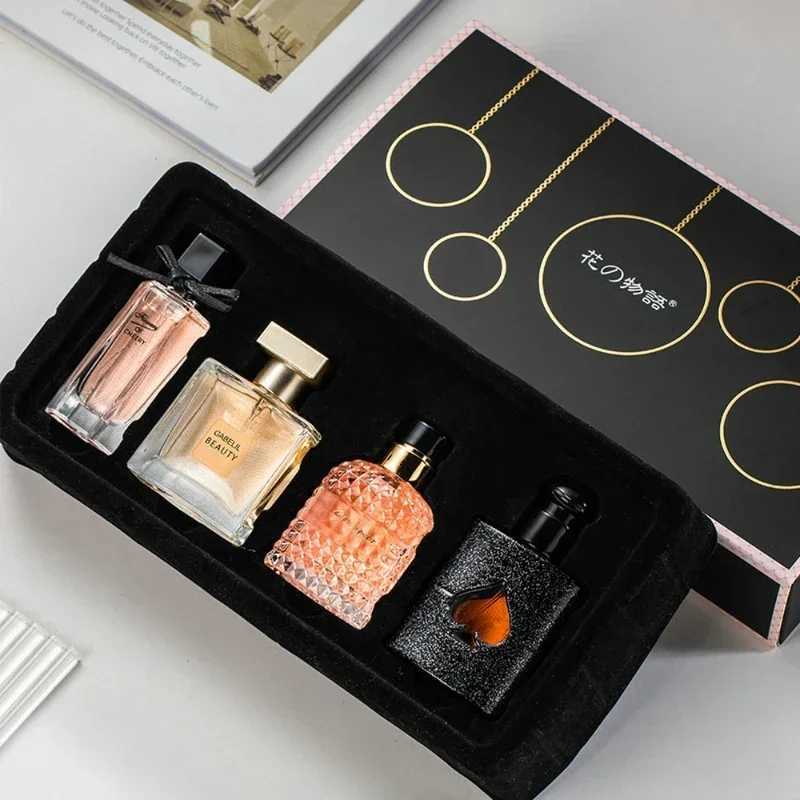Gift Box 4-Piece Set Womens perfume spray 105ml Floral Long lasting perfume Pheromone perfume Mens Cologne essenceW241102