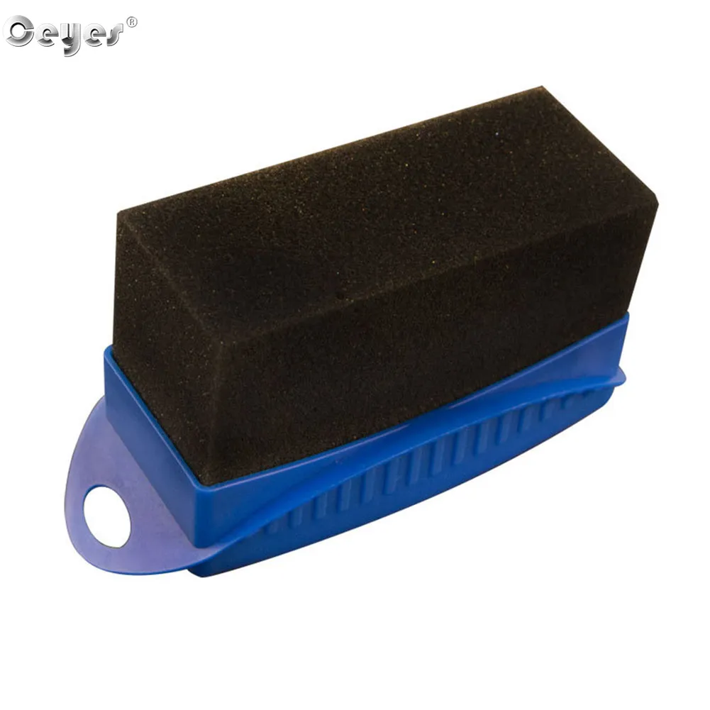 Car tires with lids,Tire Contour Dressing Applicator Pads polishing oiling sponge brush interior trim 2025 new corners waxing sponge