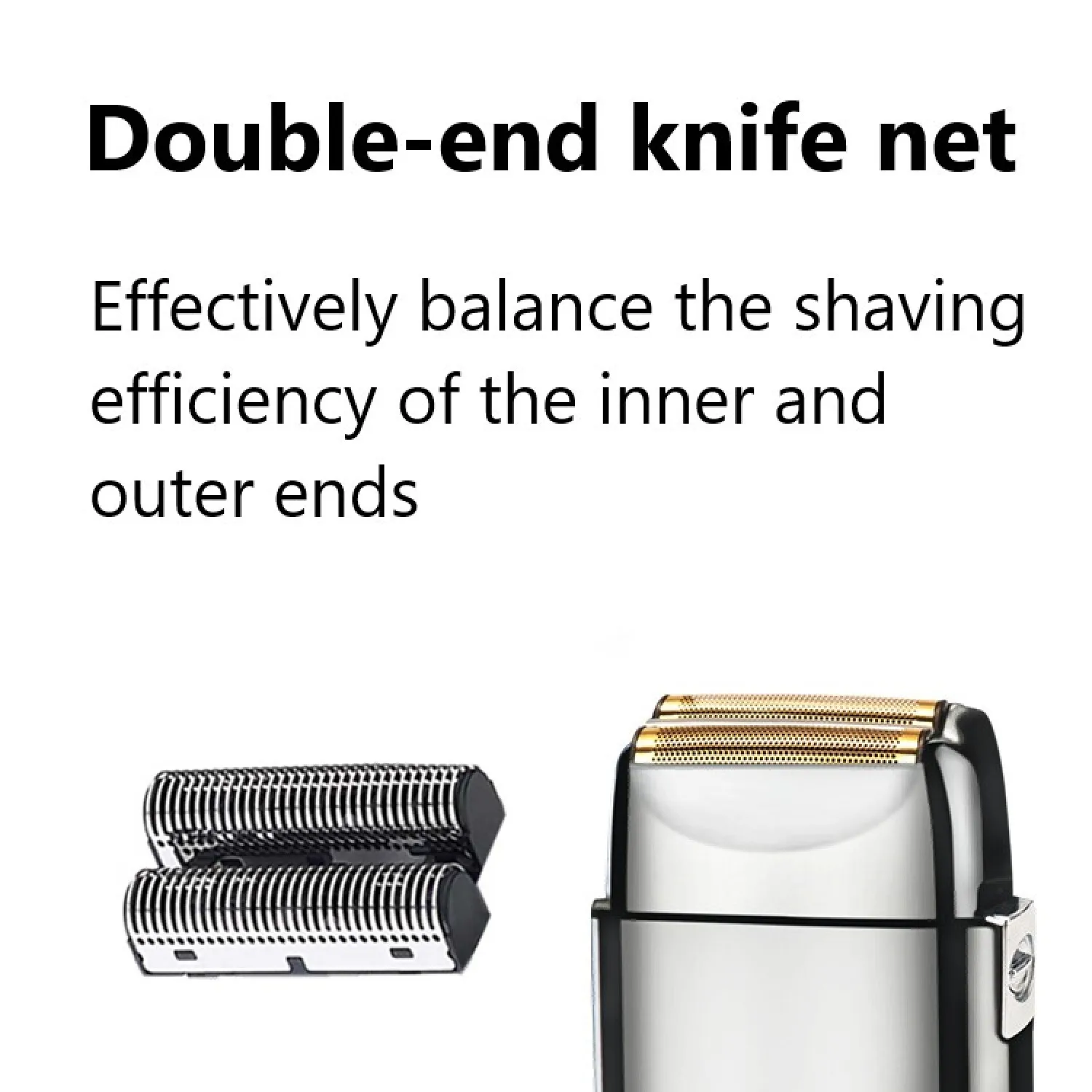 Kemei Professional Replacement Foil and Cutter Blades Set Suitable For Kemei TX1 Shaver Original Electric Shavers Blades