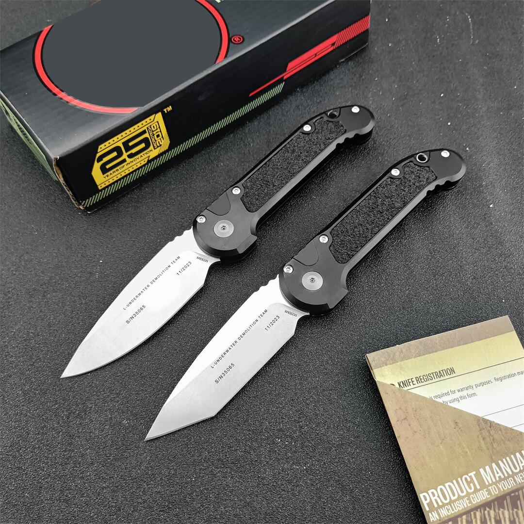 8 Models LUDT Gen III Folding Knife 3.45" M390MK Blade, Aluminum Handles Pocket Knives Self-Defense EDC Tools