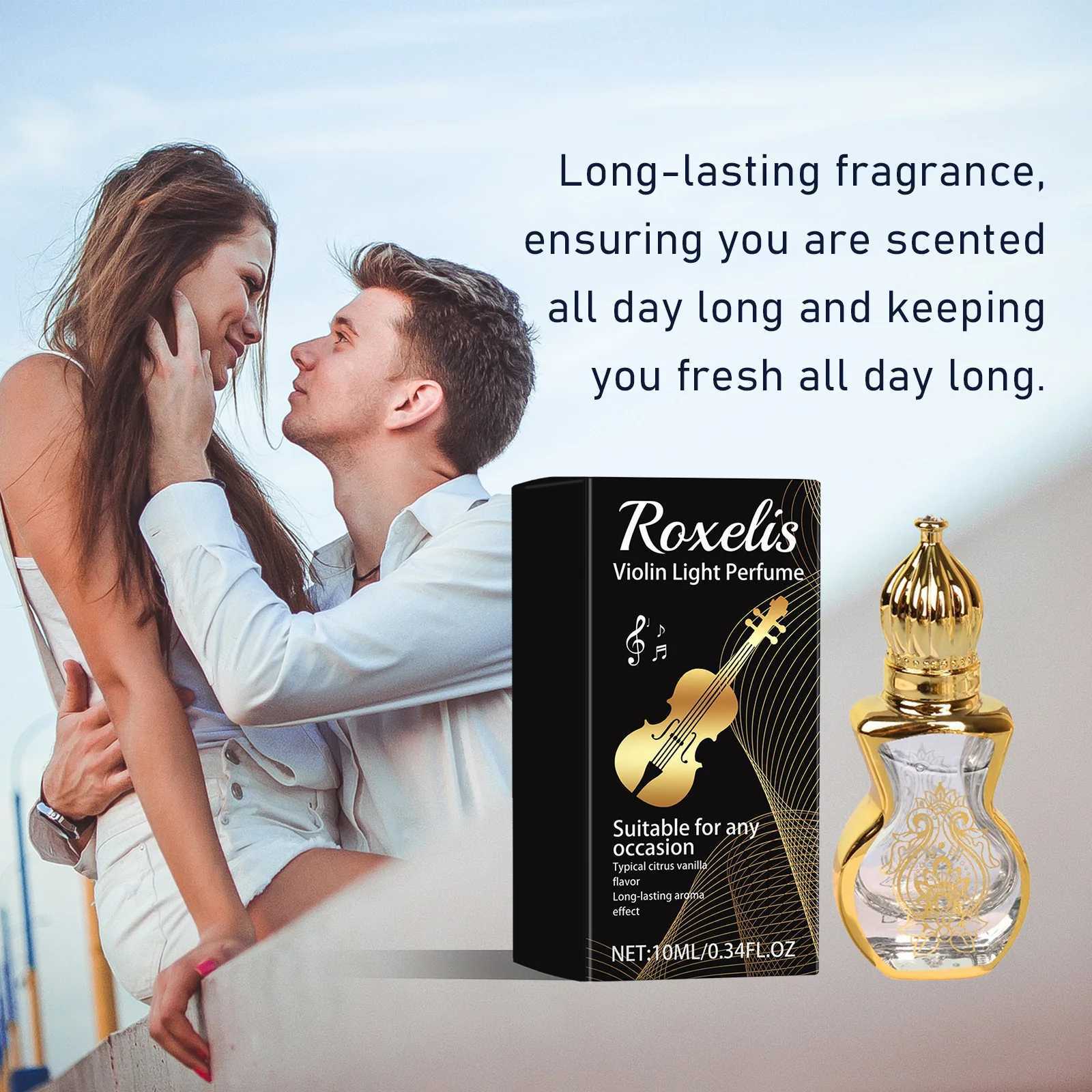 Violin light perfume lasting scent attracts intimate partners daily romantic dating flirting seducing adults perfumeW241102