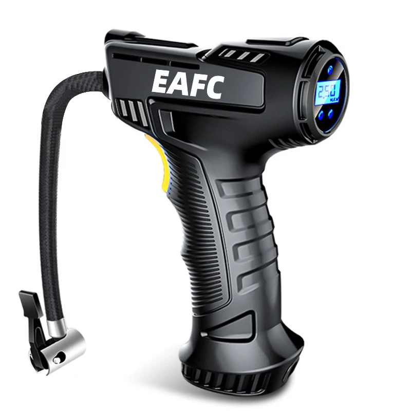 120W Wireless/Wired Handheld Portable Car Air Pump Air Compressor Inflatable Pump Tire Inflator Digital for Car Bicycle Balls