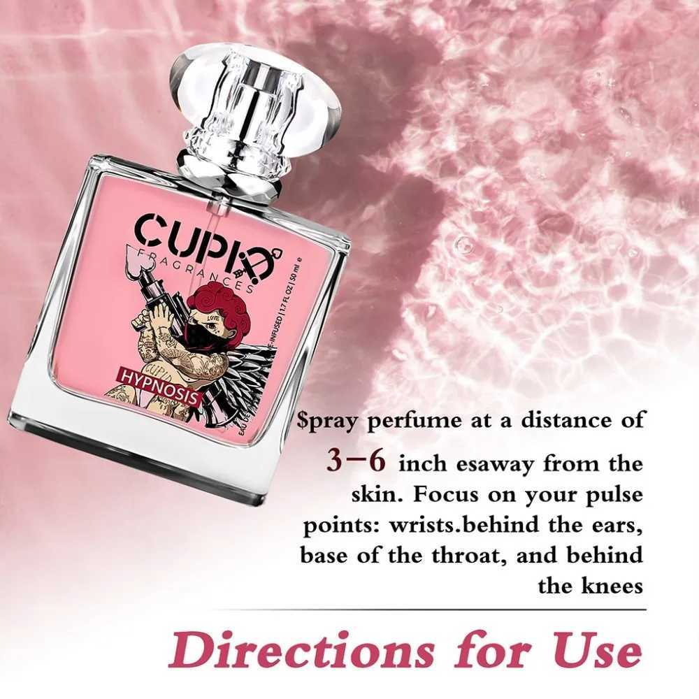 CUPID 2 Womens perfume Sweet smell of flower and fruity first love Pink style with two portable perfumeW241102