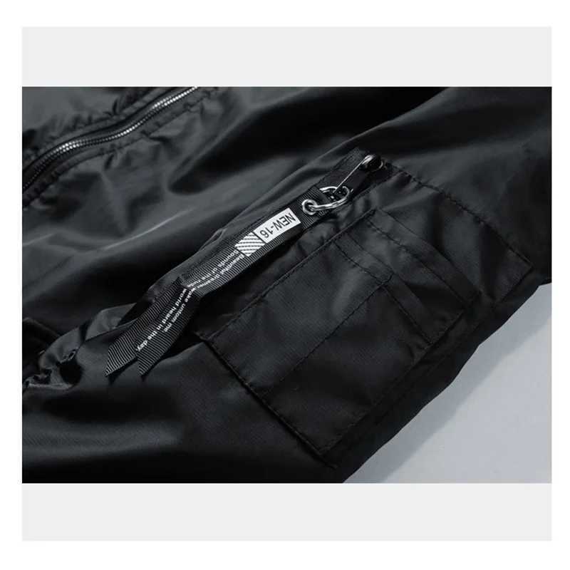 2024 Double sided Wear resistant Bomber Jacket Flight Pilot Jacket Military Air Tactical Mens Zipper Wear resistant Bomber Jacket W241102