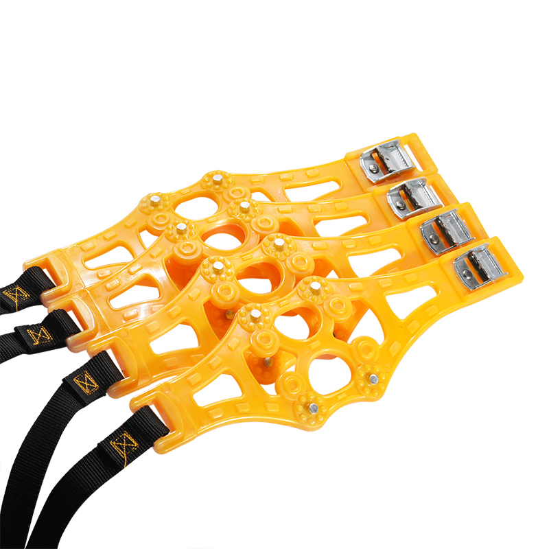 4PCS/Set Winter Car Tire Anti-Skid TPU Adjustable Universal Vehicle Auto Anti Slip Tyre Chains For Mud Snow