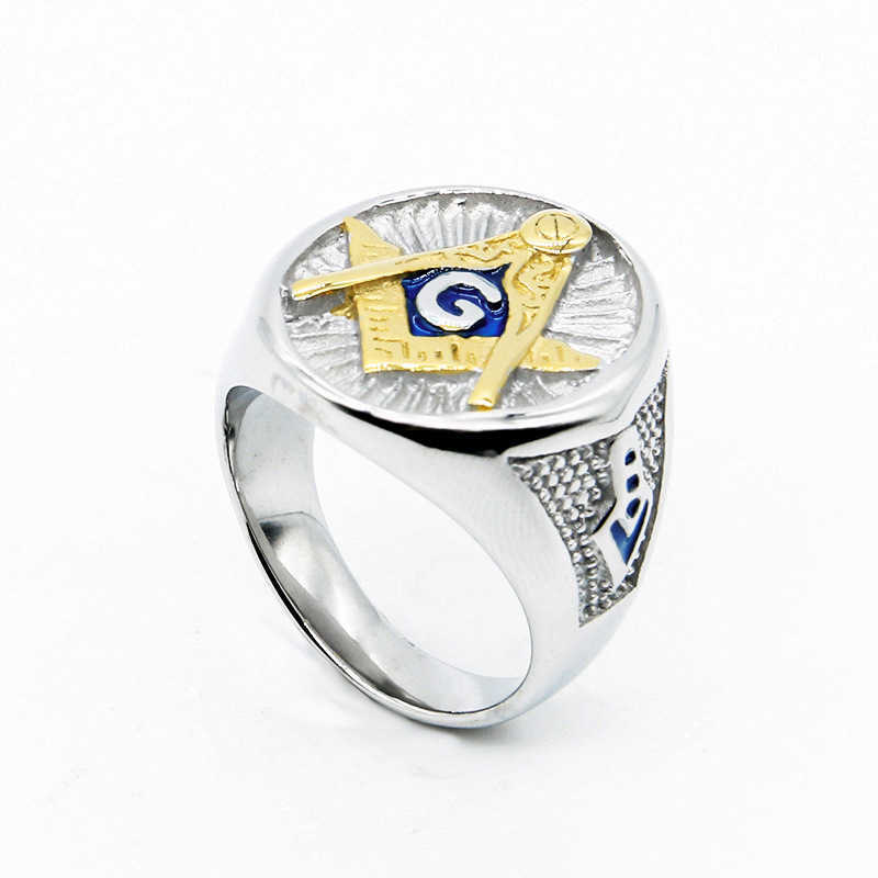 Band Rings Sovereign Grand Inspector General 33 Degree Mason Masonic Sterling Silver Ring