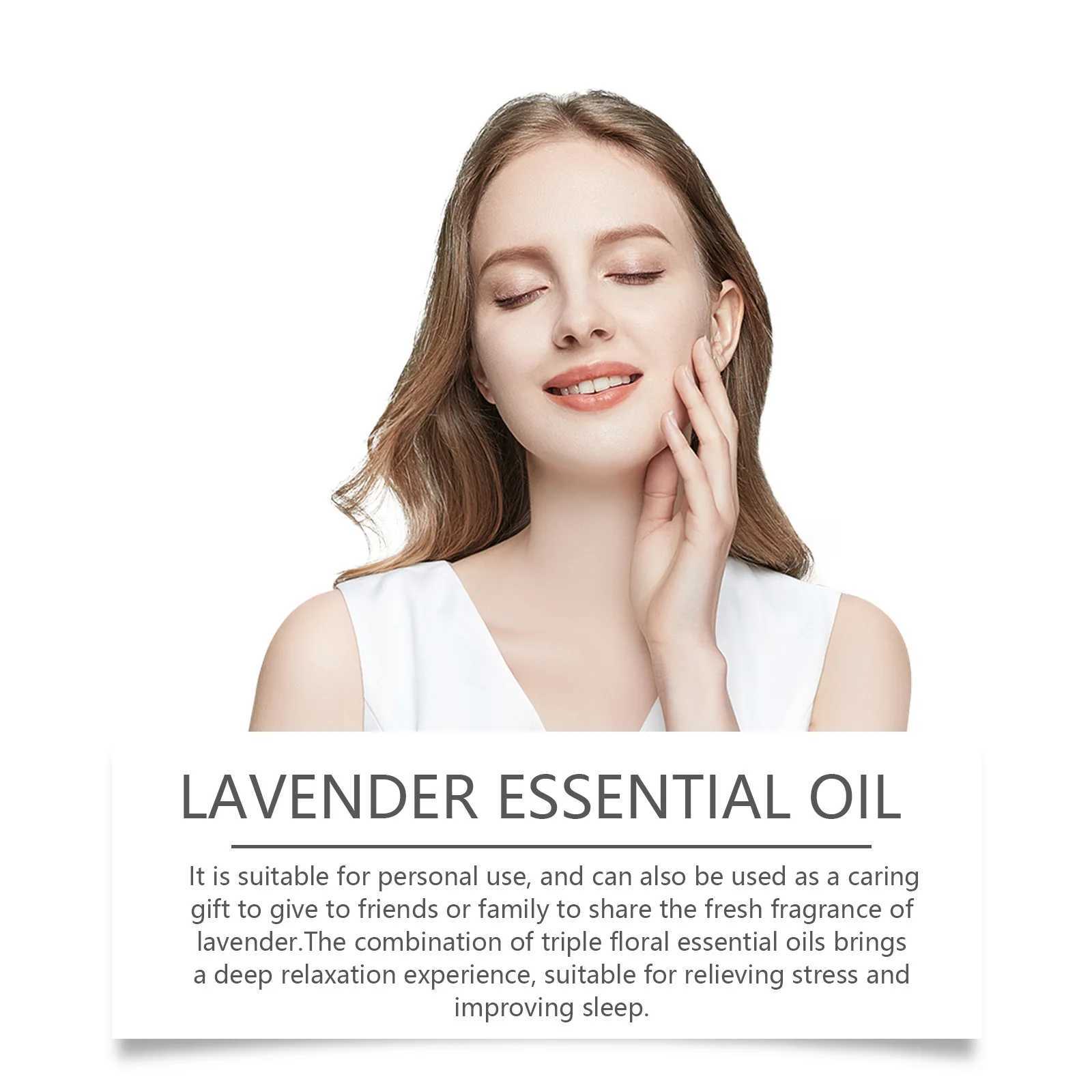 Lavender perfume Roll Lasting Natural Fragrance Flower Smell Allergy Calming Emotion Pure Vegetable Essential OilW241102
