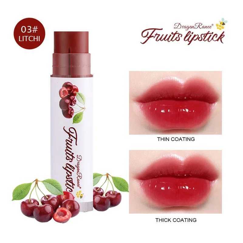 1 piece of fruit lipstick color moisturizing lipstick lip color makeup lipstick basic care car and winter moisturizing lipstick cosmetics W241101
