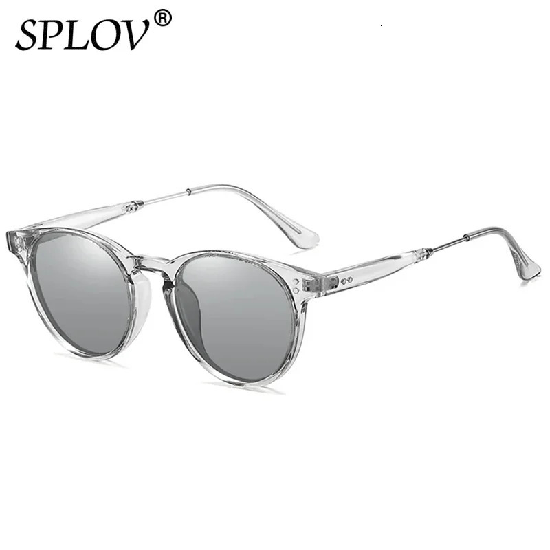 Polarized Sunglasses Womens Fashion Mens Driving Shadow TR90 Frame Retro Round Glasses Oculos De Sol UV400 Anti Blue Light 241031