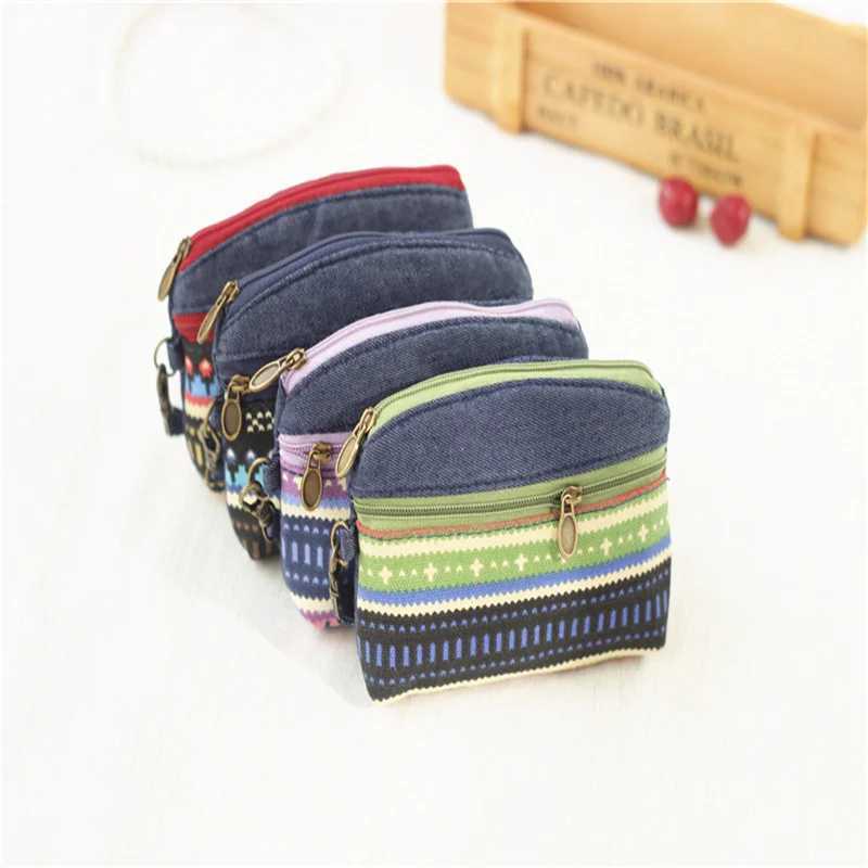 2023 Fi Womens Lady Kid Coin Wallet Lady Small Mini Coin Pouch Zipper Mey Key Earphe Line Mini Coin Purse Card HolderXJ241111